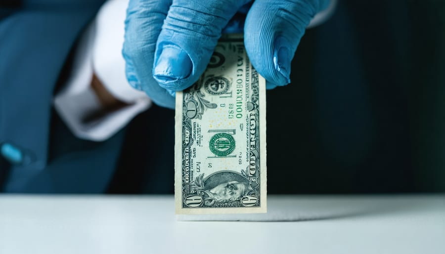 Woman consulting with financial advisor about managing debt after divorce